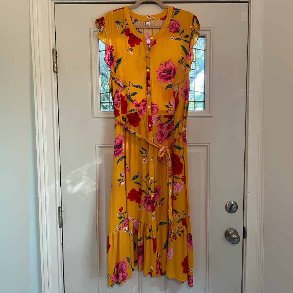 Floral Midi Dress